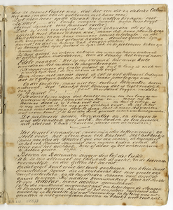 135577 Afbeelding van een pagina met commentaar op de opera Euryanthe van Carl Maria von Weber, op 25 maart 1861 in de ...